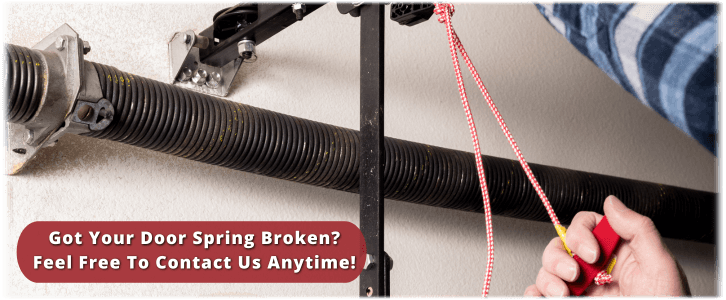 Broken Garage Door Spring Farmington MN